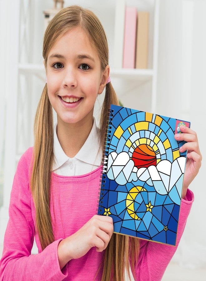 TBEEJ 2PCS Bible Crafts for Kids Ages 4-8 Sticker Paint Books Airplane Activities Includes Christian Jesus Angel Adam&Eve and More Designs Gift Party Create 20 Pictures（Sticker Sheets are Separate） - Image 3